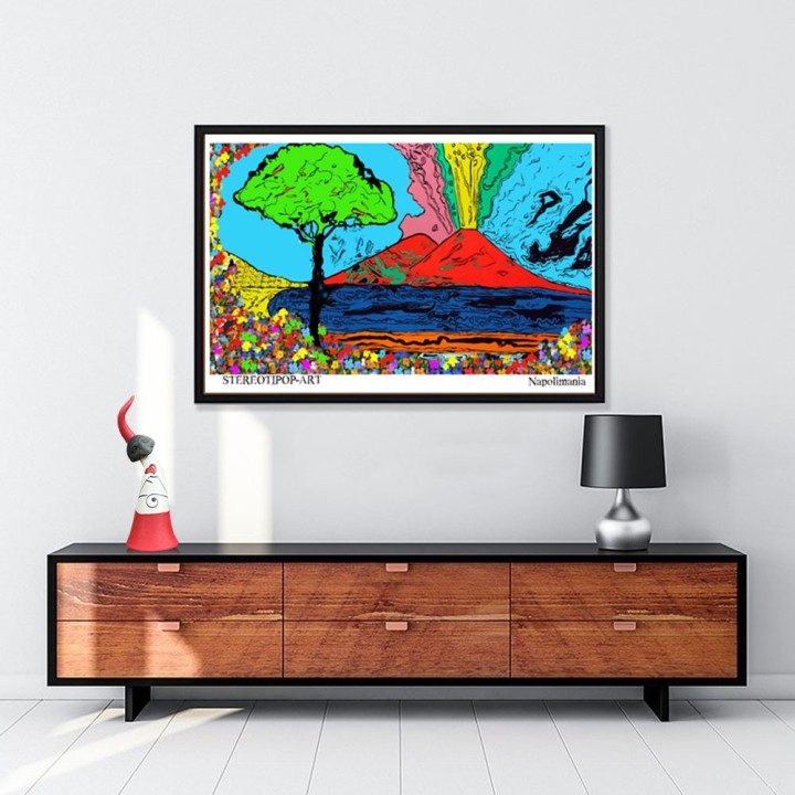 Idee regalo Napoli - Poster visi grandi