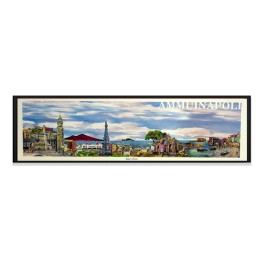 Idee regalo Napoli - Poster Ammuinapoli | Napolimania