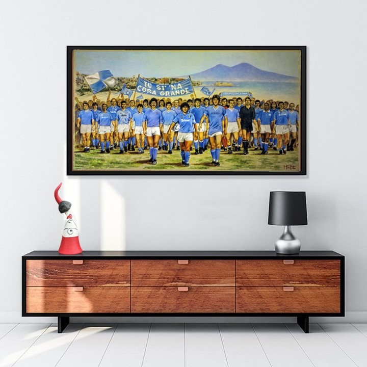 Idee regalo Napoli - Poster Calciatori