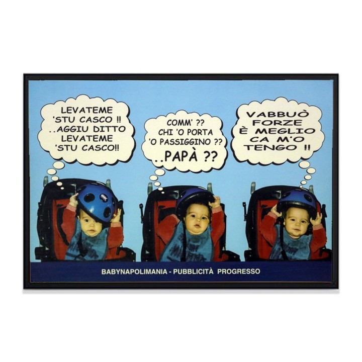 Idee regalo Napoli - Poster Casco
