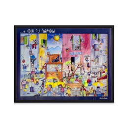 Idee regalo Napoli - Poster E qui fu Napoli
