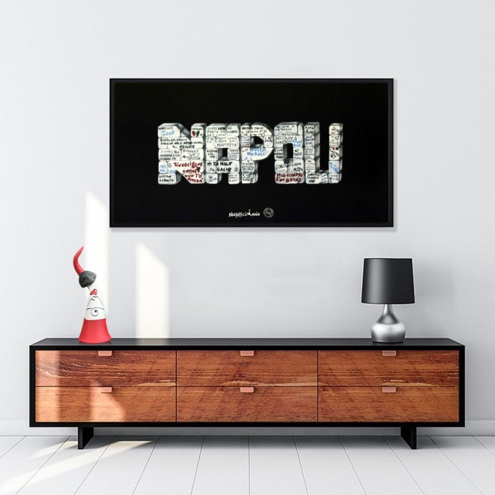 Idee regalo Napoli - Poster Muro