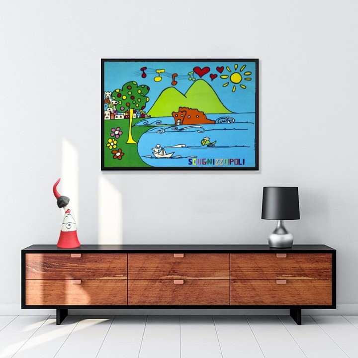 Idee regalo Napoli - Poster Scugnizzopoli