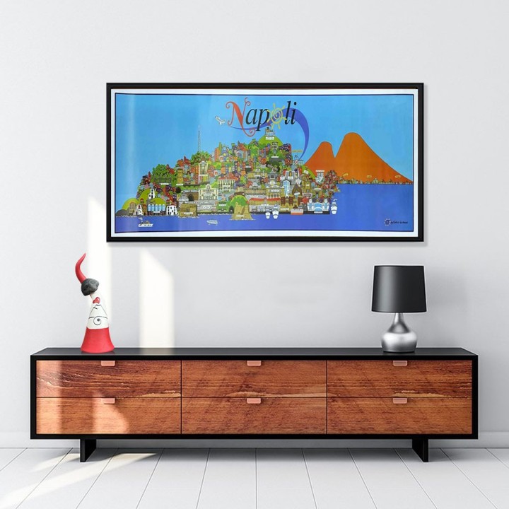 Idee regalo Napoli - Poster Panorama