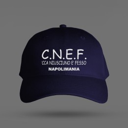 Cappello unisex con visiera e detto napoletano "ca nisciuno è fesso" | Napolimania