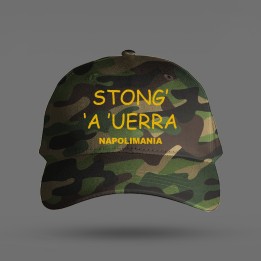 Cappello unisex con detto napoletano "stong a uerr" | Napolimania