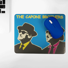 Souvenir Napoli - Tappetino mouse Caponi Brothers|Napolimania