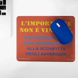 Souvenir Napoli - Tappetino mouse L'Importante non è... | Napolimania