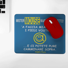 Souvenir Napoli - Tappetino mouse Mister Mouse | Napolimania