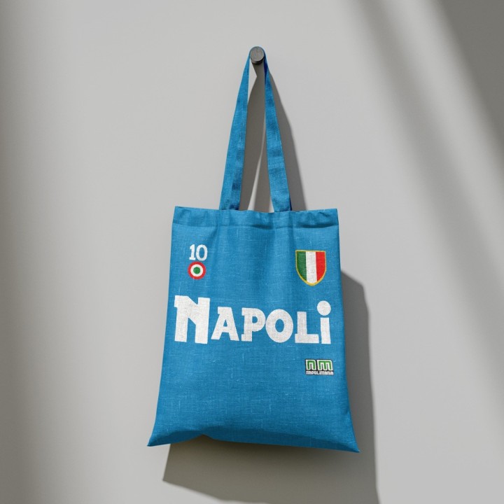 shopper napolimania con napoli con scudetto Buitoni