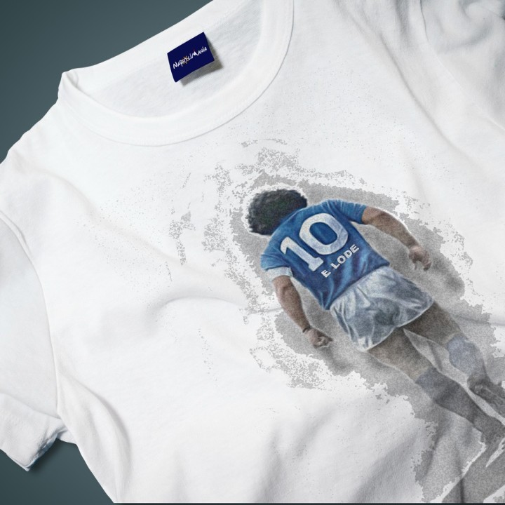 T-shirt 10 & lode una dedica al numero dieci più conosciuto al mondo