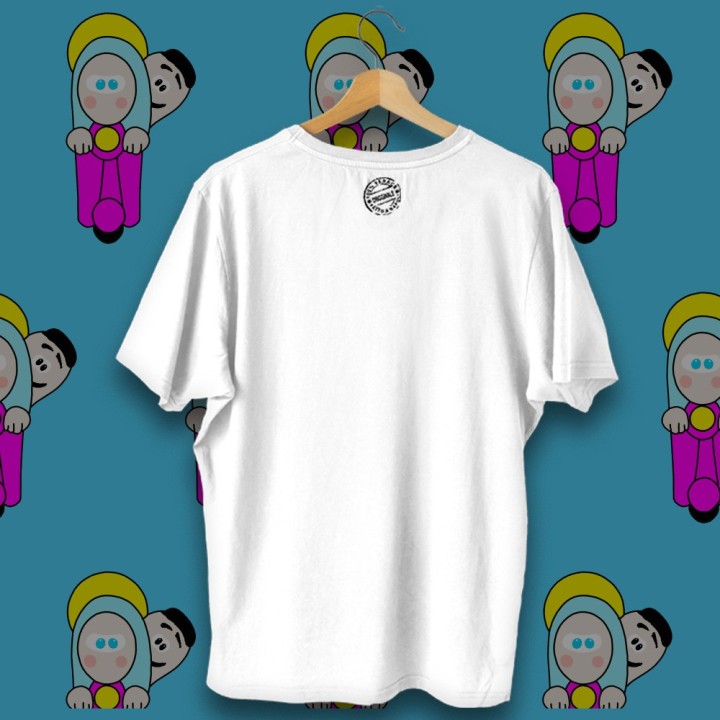 Souvenir Napoli - T-shirt c'a maronna t'accumpagna dalla creatività napoletana