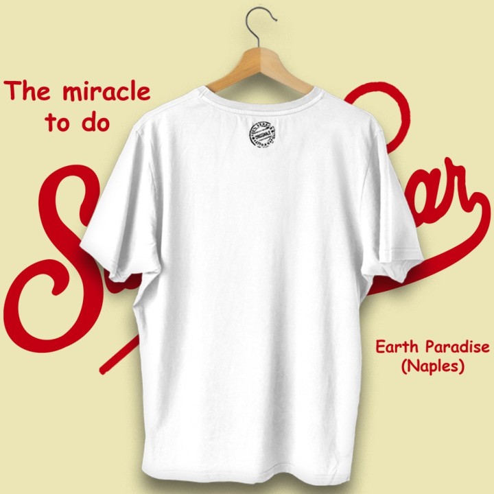 Souvenir Napoli - T-shirt Saint Gennar