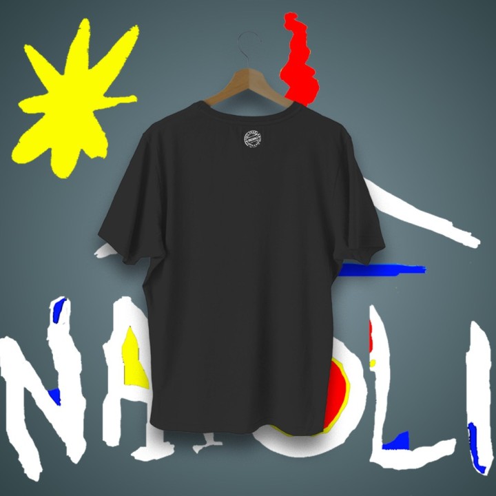 Souvenir Napoli - T-shirt Eruzione Vesuvio
