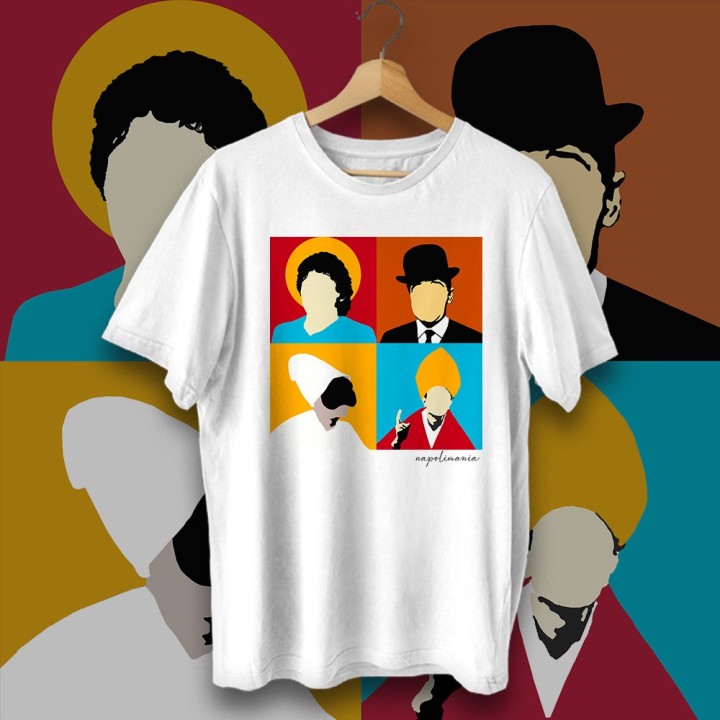 T-shirt Napoli: Pulcinella, San Gennaro, Maradona | Napolimania
