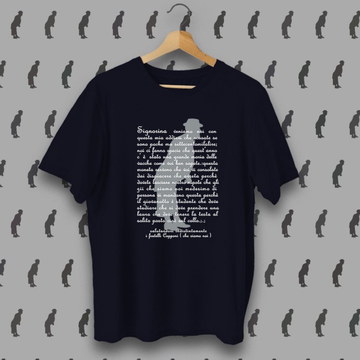 Souvenir Napoli - T-shirt Lettera
