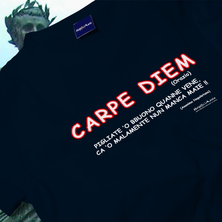 Souvenir Napoli - T-shirt Carpe Diem