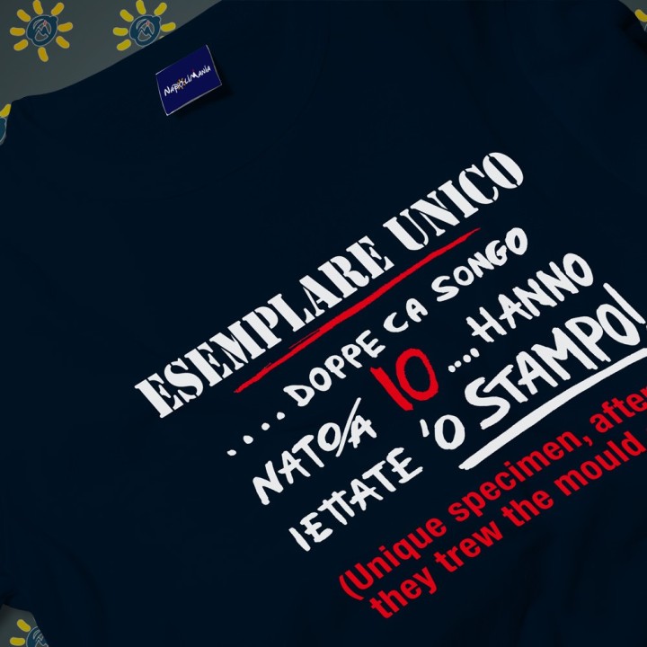 Souvenir Napoli - T-shirt Esemplare