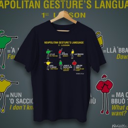 Souvenir Napoli - T-shirt Gesti