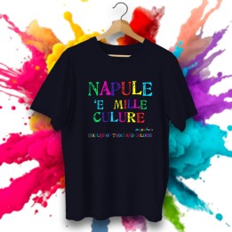 T-shirt Napoli, con scritta in napoletano ironia e frasi divertenti