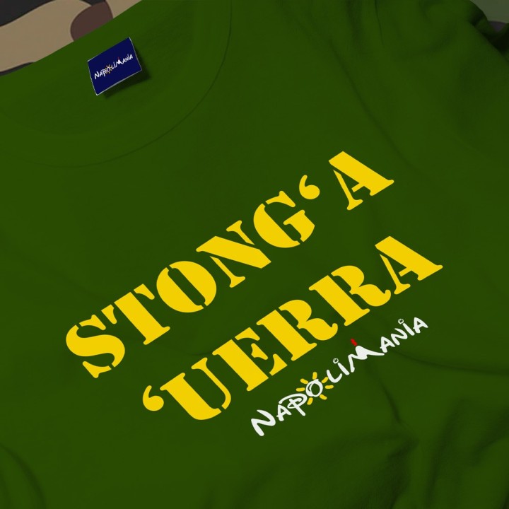 Souvenir Napoli - T-shirt stong a uerra