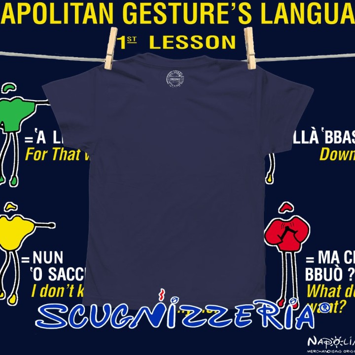 T-shirt bambino Gesti|Napolimania