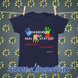 T-shirt bambino Qualsiasi cosa|Napolimania