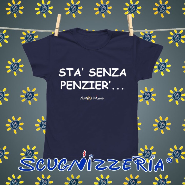 T-shirt bambino Sta senza penzier'|Napolimania