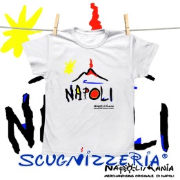 T-shirt bambino Vesuvio|Napolimania