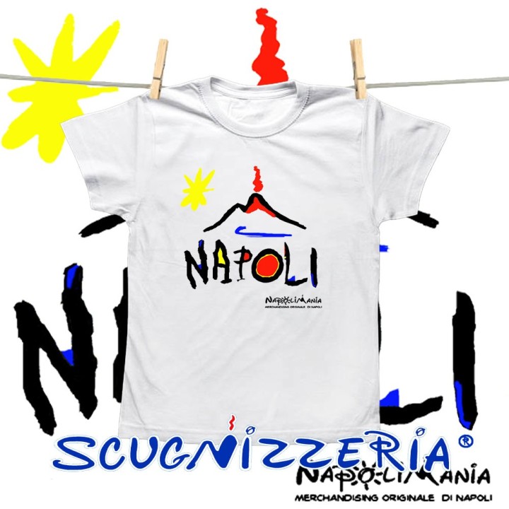 T-shirt bambino Vesuvio|Napolimania