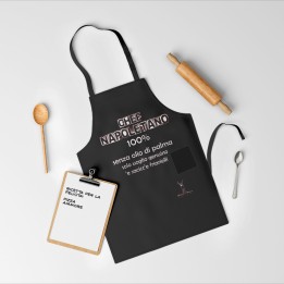 Grembiule da cucina divertente - Chef Napoletano | Napolimania