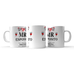 Tazza "FAm. Esposito" - Ironia e Stile Napoletano
