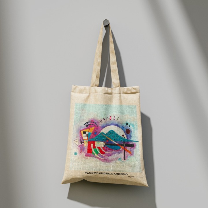 shopper con manico, grafica Kandisky Girl