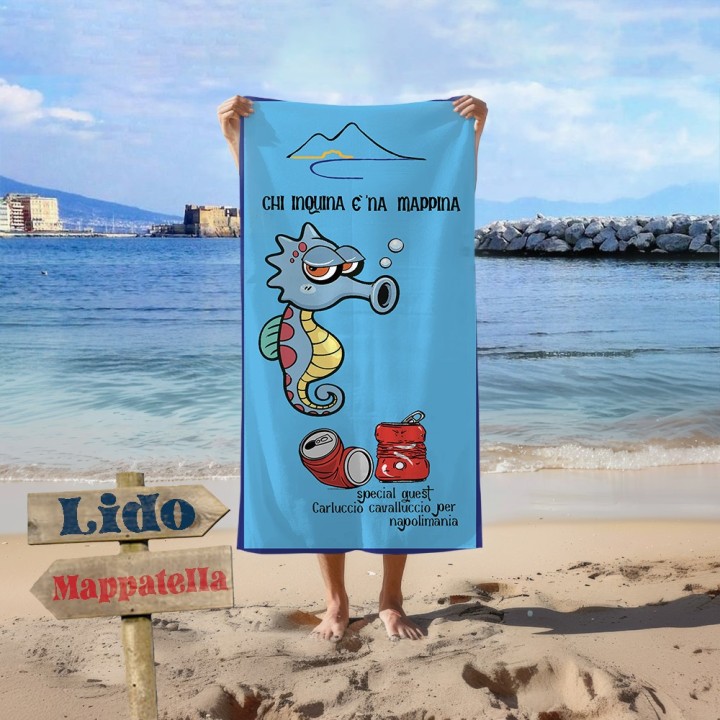 I nuovi teli mare di Napolimania il cavalluccio