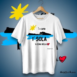 T-shirt Capri la nuova linea "isole e dintorni" by Enrico Durazzo