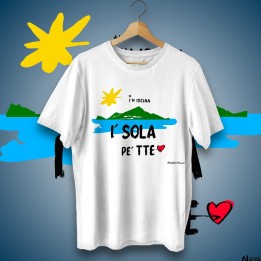 T-shirt Ischia la nuova linea "isole e dintorni" by Enrico Durazzo