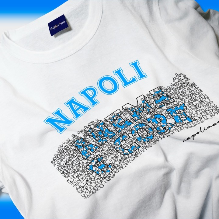 T-shirt tifoso di Napolimania