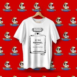 T-shirt Nennel 104, una parodia del marchio chanell