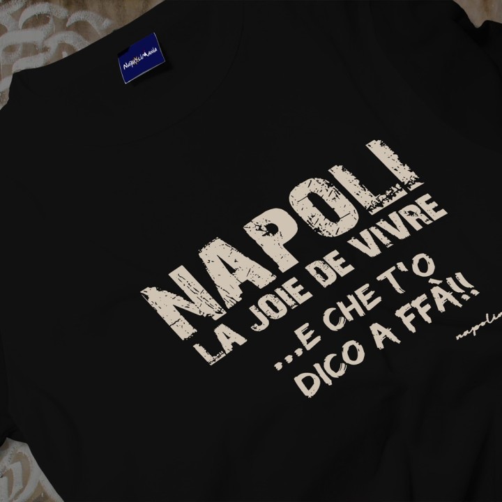 T-shirt Napoli la joie de vivre