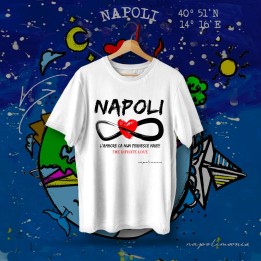 T-shirt Napoli amore infinito