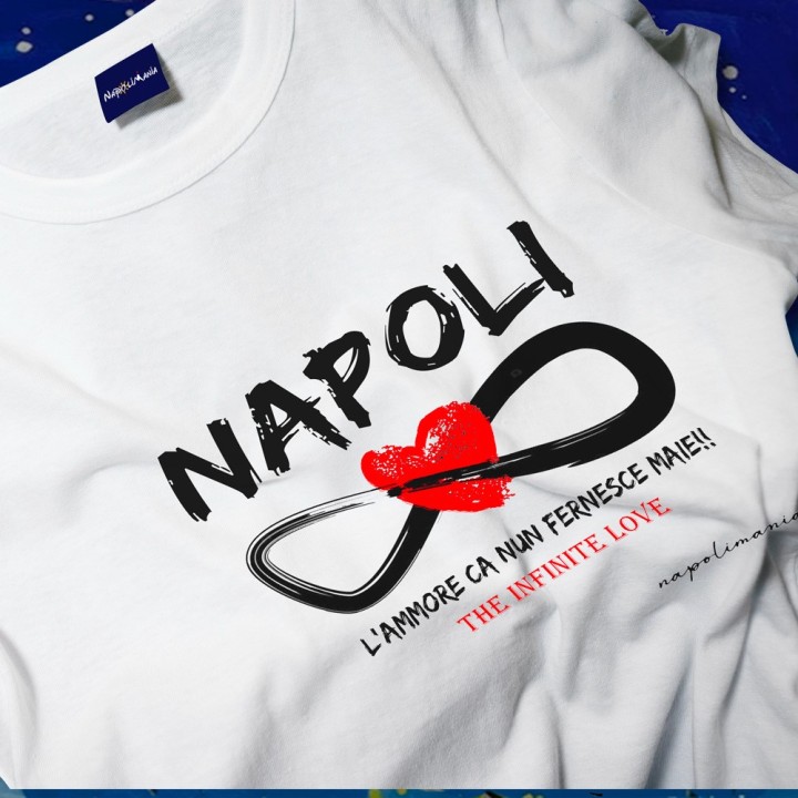 T-shirt Napoli amore infinito