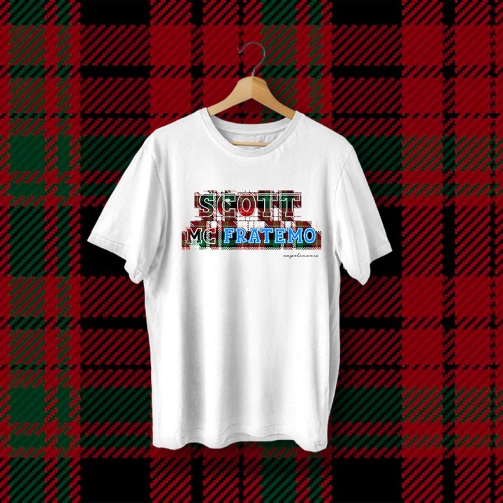 T-shirt “Scott MC FRATEMO” – Omaggio ironico e tifoso a McTominay | Napolimania