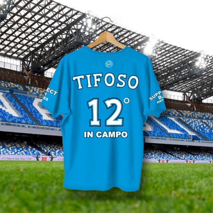 T-shirt "12° Player": il Napoli ha un eroe in più. Sei tu.