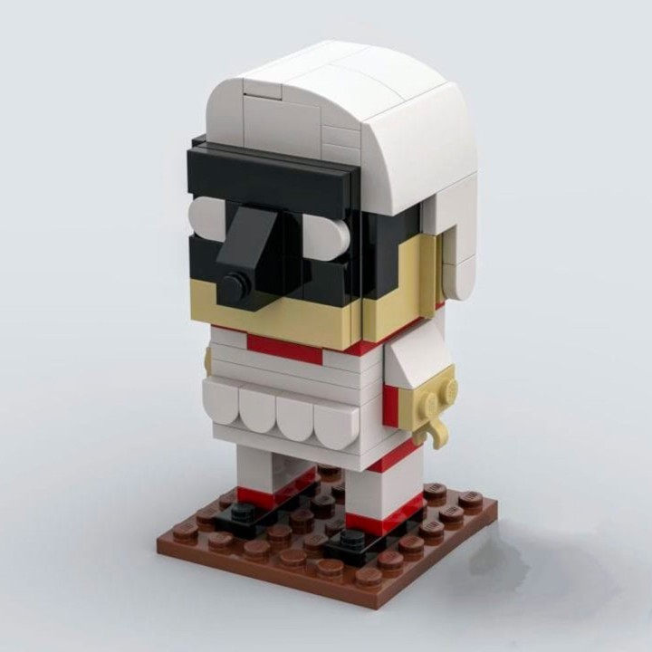 Mattoncini con maschera di Pulcinella by Leonetti Bricks