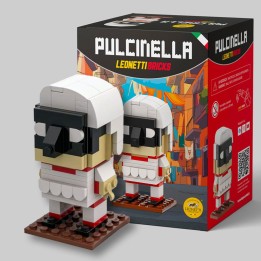 Mattoncini con maschera di Pulcinella by Leonetti Bricks