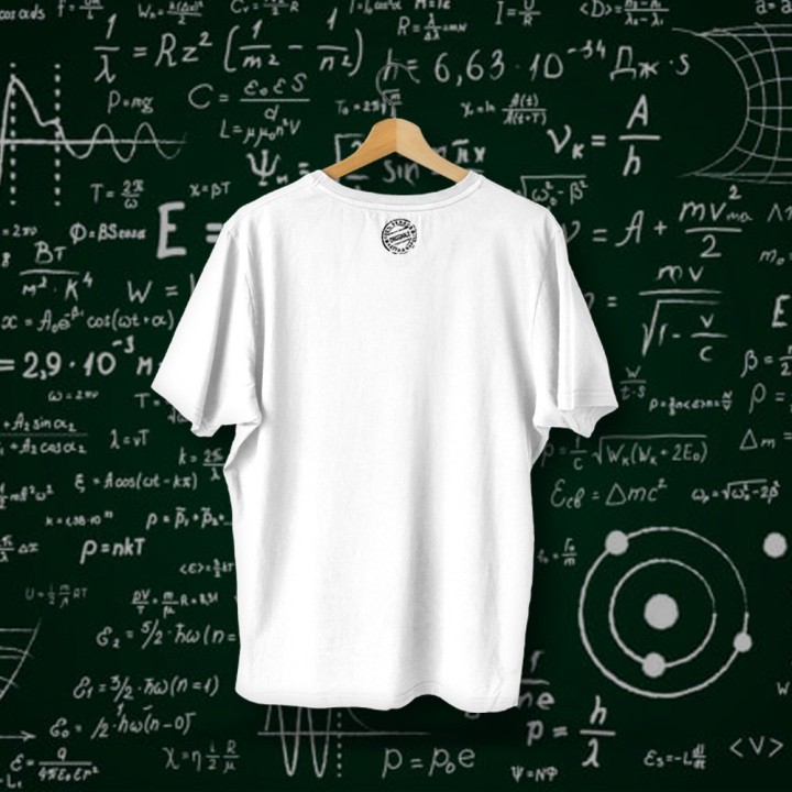 T-shirt maglietta a mezza manica con scritta stong e genio