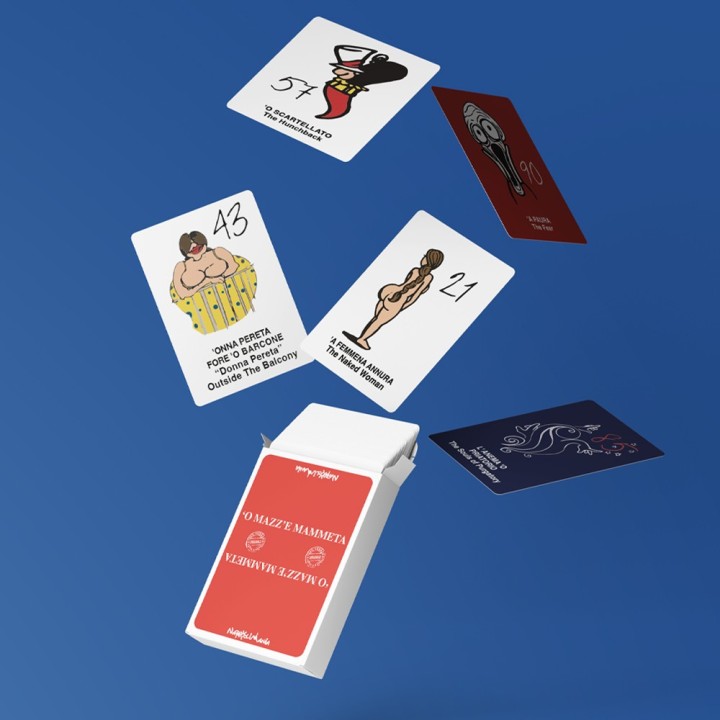 Souvenir Napoli - Carto da gioco mercante in fiera | Napolimania