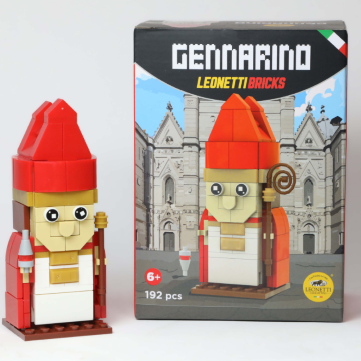 Mattoncini con san Gennarino by Leonetti Bricks