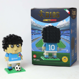 Mattoncini con D10s Maradona by Leonetti Bricks