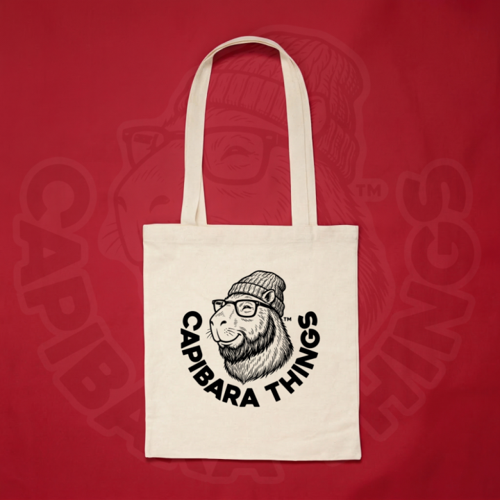 shopper tote bag capibara things